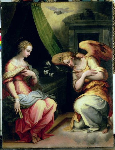 The Annunciation by Giorgio Vasari